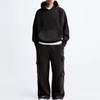Oversized Heavy 400gsm Hoodie 100% Cotton Pullover Sweatshirt Custom Logo French Terry Hoodie