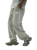 Custom Loose Fit Waterproof Nylon Fabric Utility Baggy Pants Casual Trousers Reflective Piping Striped Track Running Pants