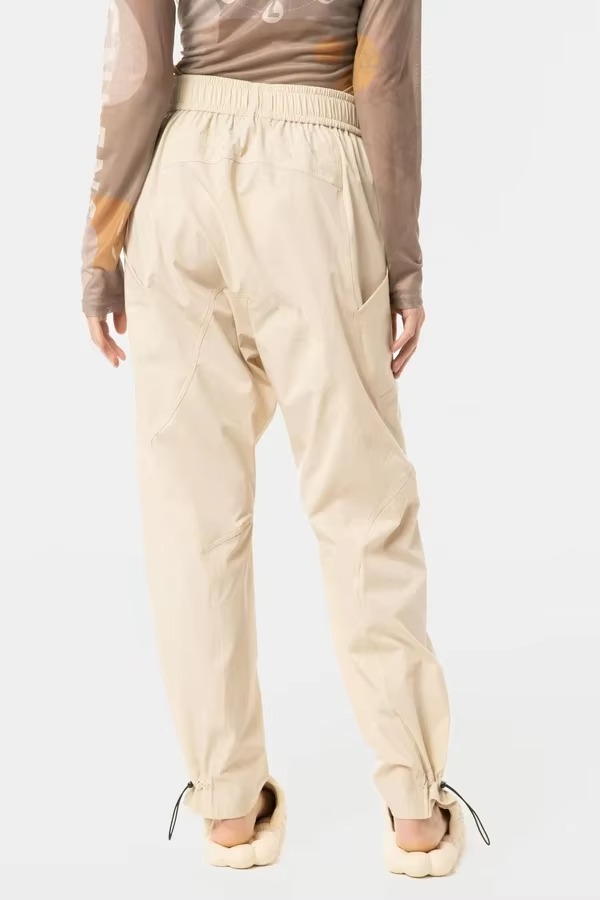 Casual Streetwear Sweat Wicking Woven Utility Pants Unisex Side Belt Closure Adjustable Cuff Ankle Duck Fabric Cargo Pants