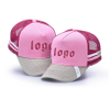 High Quality Custom Logo Embroidery Designer Back Button Mesh Trucker Hat