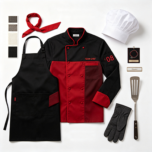 Custom Chef Coats Clothing