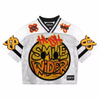Men's Fashion Mesh Boxy Jersey Custom Oversized Cropped American Football Streetwear T-shirt