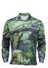 Uv Protection Quick Dry Long Sleeve Shirt Professional Fishing Wear Upf 50 Sublimation Button Up Fishing Shirt