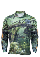 Uv Protection Quick Dry Long Sleeve Shirt Professional Fishing Wear Upf 50 Sublimation Button Up Fishing Shirt