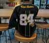 Custom Oversized Crop Boxy Sublimation Retro Streetwear Mesh Football Jersey