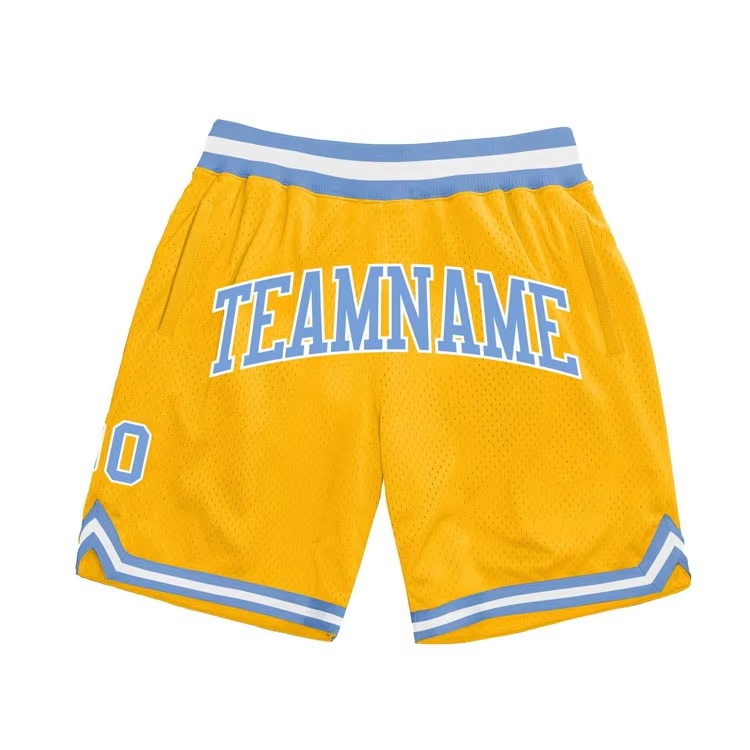 Custom Men's Basketball Shorts Sublimation Print Breathable Quick Dry Sports Mesh Shorts Masculino Shorts