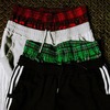 Custom Men's Casual Sweatpants French Terry Stripe Flare Baggy Sweatpants Double Waist High Hip Hop Embroidered Loose Pants