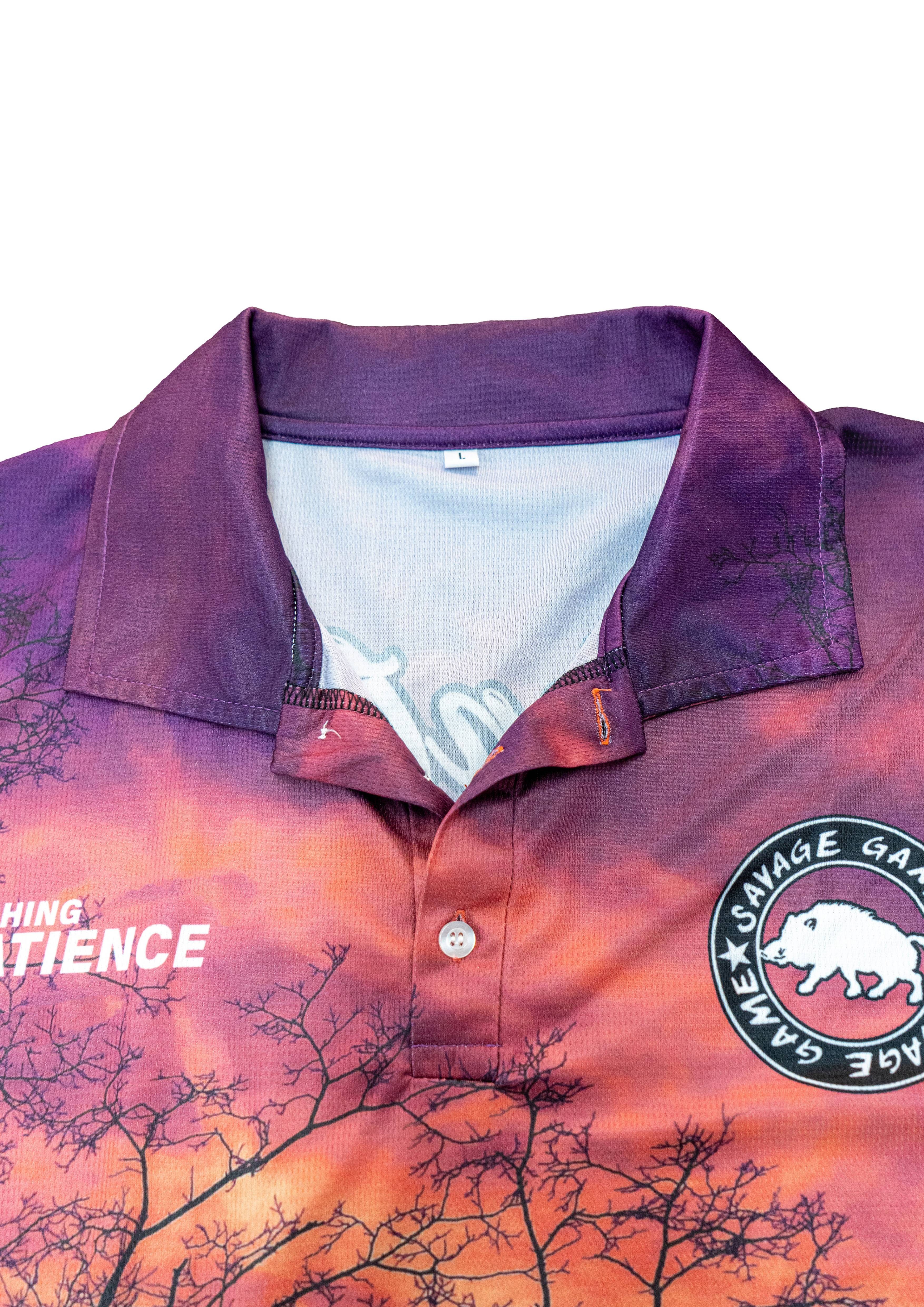 Custom Performance Uv Protection Quick Dry Uv Upf Sublimation Button Up Fishing Shirt Wholesale Long Sleeve Fishing Wear T Shirt