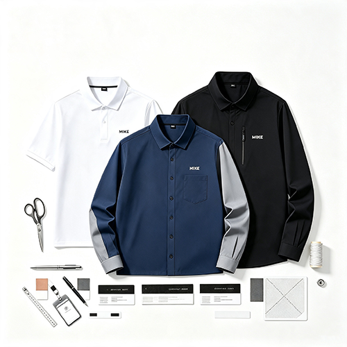 custom workwear shirts embroidered work shirts