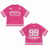 Custom Sublimation Men Cropped Boxy Retro Mesh Oversized American Football Jersey Supplier