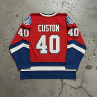 Custom Embroidery logo Ice Hockey Practice Jerseys Wholesale Customized Club Team Name Ice Hockey Hoodies