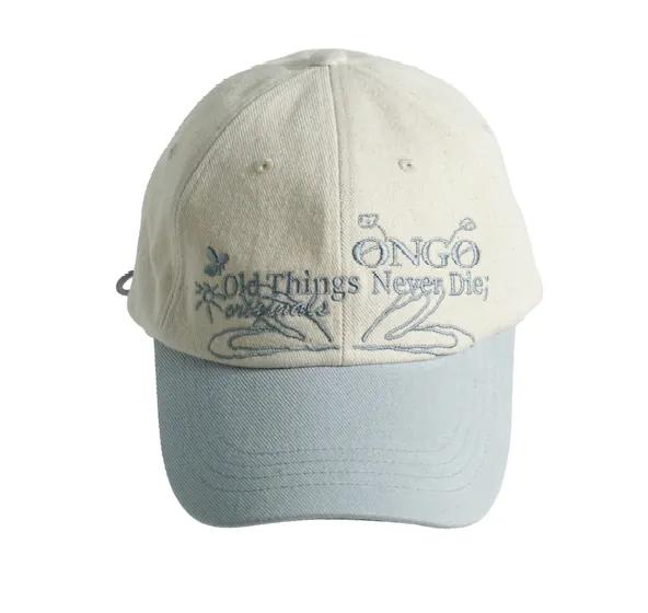 ONGO EMBROIDERY FLOWER KNOT CAP | 4 COLORS – crazt co