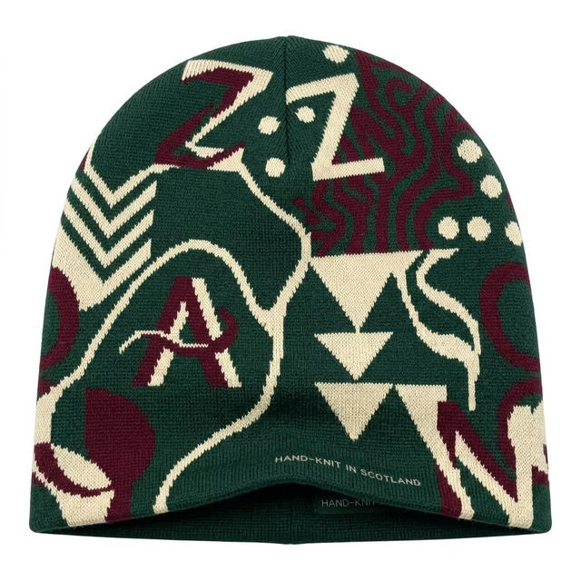 Custom Wholesale Logo Embroidery High Quality Toques Jacquard Acrylic Suitable Men And Women Beanie