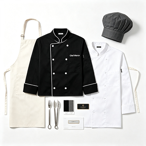 Custom Chef Coats Clothing