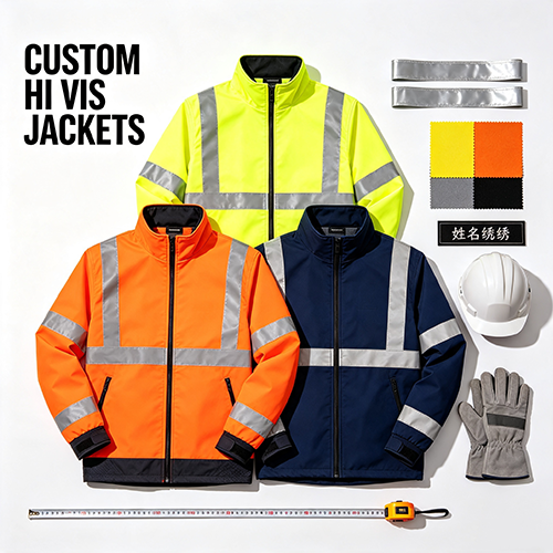 Custom Hi Vis Jackets for Work