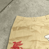 OEM ODM Custom Logo Vintage Washed Mens High Waist Loose Summer Streetwear Canvas Full Print Shorts