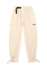 Casual Streetwear Sweat Wicking Woven Utility Pants Unisex Side Belt Closure Adjustable Cuff Ankle Duck Fabric Cargo Pants
