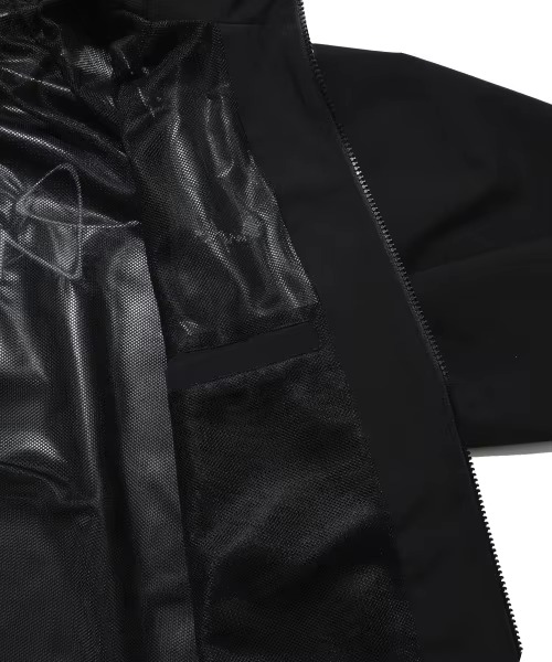 Custom Logo Reflective Piping Running Jacket Men's Waterproof Shell Hooded Jacket Coat Nylon Windbreaker Zip Jacket for Men
