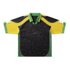 Design personalizzato con tubazioni color block T-shirt da calcio retr&ograve; streetwear Logo personalizzato Camicie da calcio oversize Camisas De Futbol