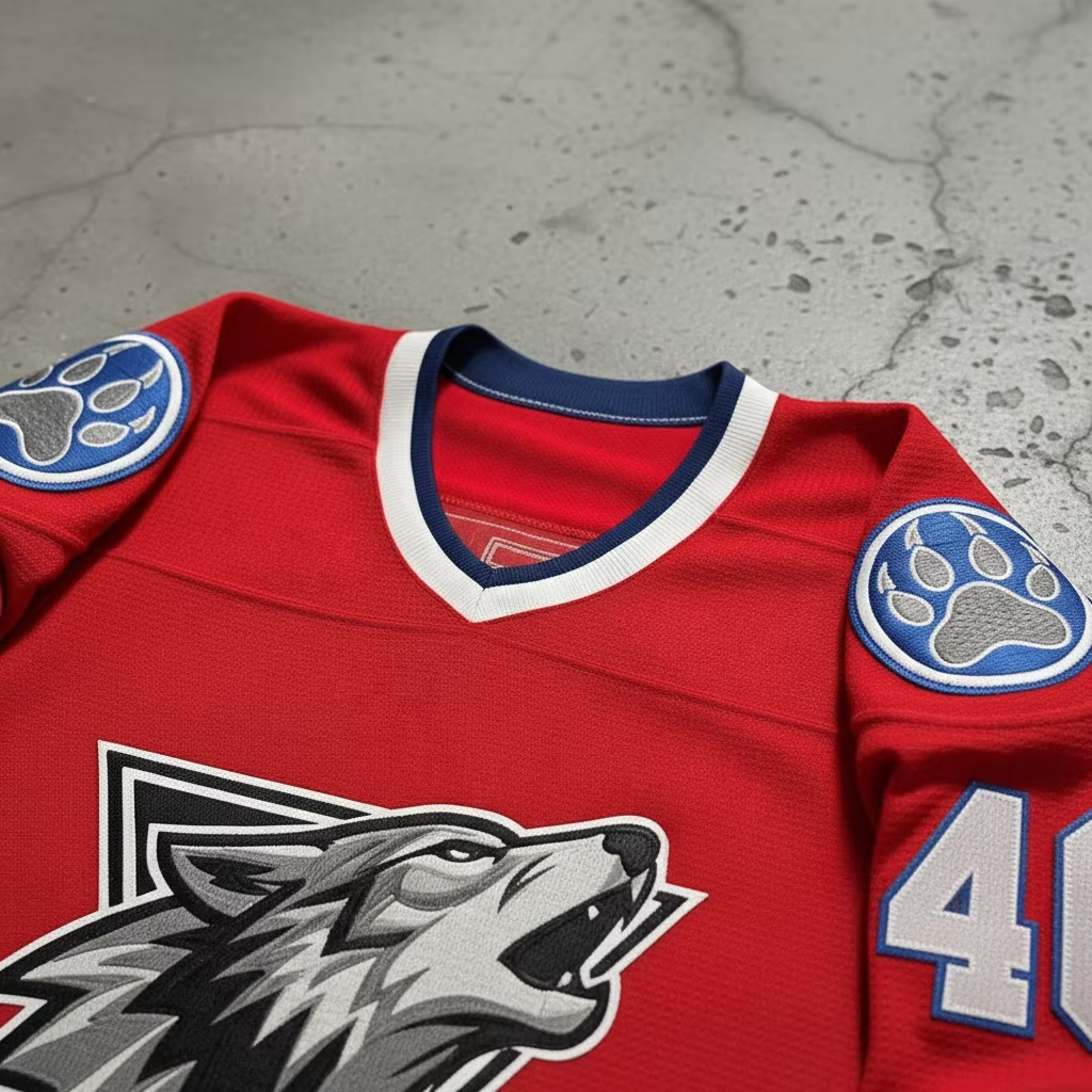 Custom Embroidery logo Ice Hockey Practice Jerseys Wholesale Customized Club Team Name Ice Hockey Hoodies